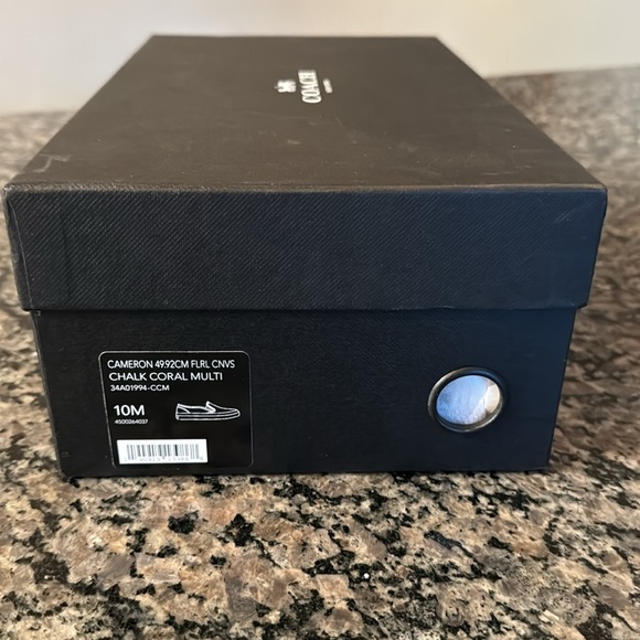 Coach Cameron canvas chalk coral Multi NIB 10M - Picture 9 of 9